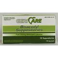 Bisacodyl Laxative Suppositories 10 Mg