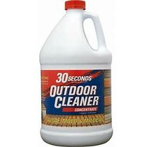 30 SECONDS Outdoor Cleaner For Stains From Algae, Mold And Mildew 1 Gallon
