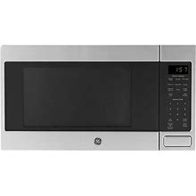GE 1.6 Cu. Ft. Stainless Steel Countertop Microwave Oven At ABT