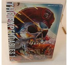 Expendables 4-Movie Collection Steelbook (4K+Blu-Ray-No Digital)-Box