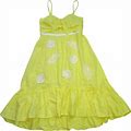 NWT Lilly Pulitzer Eloisa Midi In Watch Hill Yellow Fiesta Embroidery Dress 10