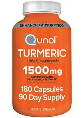 Qunol Turmeric 1,500 Mg., 180 Capsules