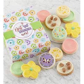 Best Grandma Ever Cookie Gift Box By Cheryl's Cookies