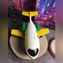 Fisher-Price Toys | Fisher Price Little People Airplane Vintage 1980S -Used | Color: Green/Yellow | Size: One Size Unisex