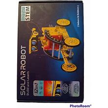 Stem Solar Robot 12In1 - Educational - Build And Learn Robot. New. Sealed In Box