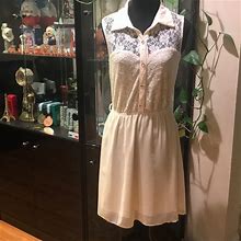 Phopody Dresses | Little Lace Dress | Color: Cream | Size: Sp