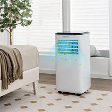 8000/10000 BTU 3-In-1 Portable Air Conditioner With Fan And Dehumidifier Mode-8000 BTU