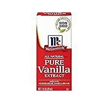 Mccormick All Natural Pure Vanilla Extract, 1 Ounce