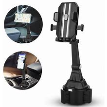 Adjustable Car Cup Mount Phone Holder Cradle Stand For iPhone Samsung Universal
