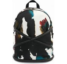 Alexander Mcqueen - Abstract-Print Backpack - Men - Nylon - One Size - Black