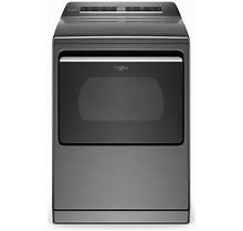 7.4 Cu. Ft. Smart Vented Gas Dryer In Chrome Shadow