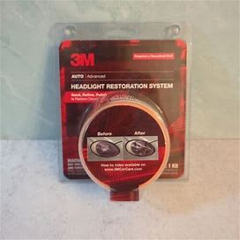 3m Auto Advanced Headlight Lens Restoration System Restorer Kit 39008
