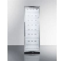 Summit Scr1400wcss 24" Wide 12.6 Cu. Ft. Merchandiser Refrigerator - Stainless Steel