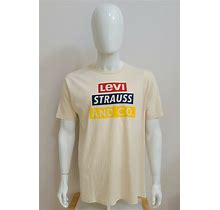 Levis Mens T-Shirt Size L 100% Cotton