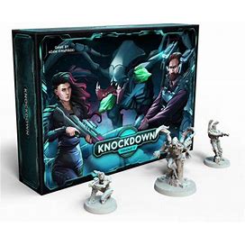 Knockdown: Nemesis - Board EC36 Game By Awaken Realms 2-4 Players - 15-45 Minutes Of Gameplay - Games For Game Night - Teens And Adults Ages 14+ - Eng