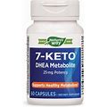 Nature's Way 7-Keto - Dhea Metabolite - 25 Mg Potency 60 Capsules