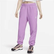 Nike ACG Polartec® "Wolf Tree" Women's Mid-Rise Pants In Purple, Size: XL | CV0608-532