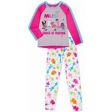 Trolls Girl's 2Pc Pajama Set