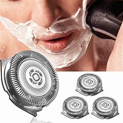 ELEGANT CHOISE Philips Norelco Shaving Heads For Shaver Series 3000, 2000, 1000 And Click & Style, SH30/52