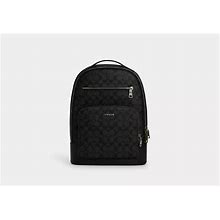 Coach Outlet Ethan Backpack In Signature Canvas - Men's Bags - Black