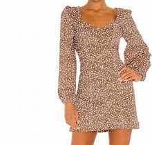 Free People Dresses | Free People Call Me Cord Mini Dress | Color: Brown/Tan | Size: 0