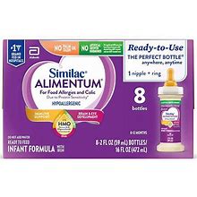 Similac Alimentum Ready-To-Feed Baby Formula With 2-FL HMO - 2.0 Fl Oz X 8 Pack