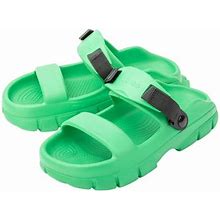 "Qisiwole Sandals Women Men 2022 Anti-Slip Couple Sandals Open Toe Casual Beach Shoes (Stick Strap,Adjustable)" Deals