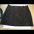 Adidas Skirts | Adidas Black Mini Skorts/Skirt Sz Large | Color: Black | Size: L