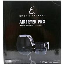 Home Emeril Lagasse Air Fryer Pro Refurbished: Black