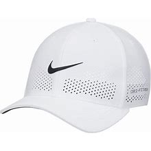 Men's Nike White Rise Performance Flex Hat