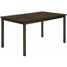 Monarch Specialties I 1302 Dining Table, 60 in. Rectangular, Kitchen,