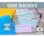Cash Envelope Tracker, Horizontal Cash Trackers, Printable, Cash Envelope Balance Sheet, Budgeting Envelopes, Laminated Envelope