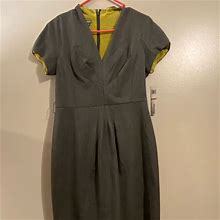 Muse Dresses | Grey Short Sleeve Dress | Color: Gray | Size: 12