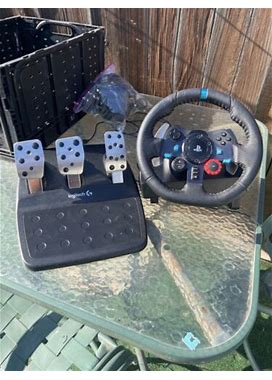 Logic Tech Ps4 Ps3 Racing Wheel With Stand Pedals Wheel And Shifter