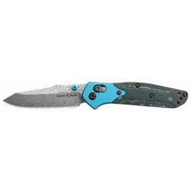 Benchmade 945-221 Mini Osborne Arctic Storm Handles And Every Day Use Knife