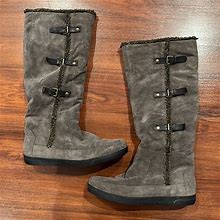 Nine West Shoes | Nine West Vintage American Collection Boots, Woman Size 9M, Light Grey | Color: Gray | Size: 9