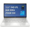 Hp 2021 Premium Envy 13 Laptop | 13.3" FHD IPS 100% Srgb Display | 11th Gen Intel 4-Core I5-1135G7 (> I7-1065G7) | 8GB Ddr4 256Gb SSD | Backlit Finger
