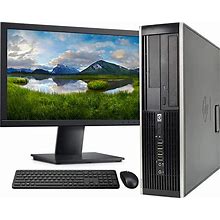 HP Elite 6300 Desktop Computer PC, Intel Core i7 3.4GHZ Processor, 16GB Ram, 256GB M.2 SSD, Wifi & Bluetooth, Wireless Keyboard And Mouse, 24 Inch FH