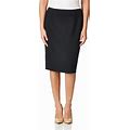 Calvin Klein Womens Straight Fit Suit Skirt Regular And Plus Sizes Navy 12
