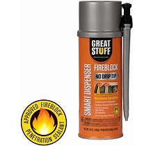 GREAT STUFF Fireblock 12-Oz Smart Dispenser Indoor/Outdoor Spray Foam Insulation | 99112831
