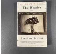 The Reader By Bernhard Schlink Paperback Oprah's Book Club Vintage