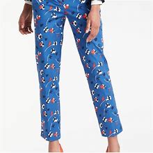 Boden Pants & Jumpsuits | Boden Richmond Blue Floral Print Pants | Color: Blue | Size: 6