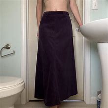Christopher & Banks Women's Maxi Skirt - Purple - M