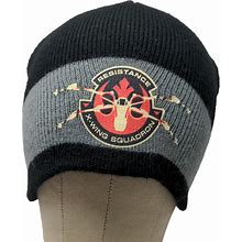 Star Wars Men's Resistance X-Wing Squadron Beanie Hat Cap Black Gray