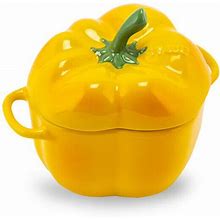 Staub Paprika Cocotte Yellow 40500-324 Ceramic Cookware Heat Resistant Japan