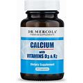 Dr. Mercola Calcium With Vitamins D3 & K2 | 30 Caps