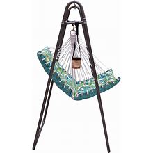 Soft Comfort Swing Chair & Stand - Green - Algoma