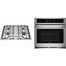 Frigidaire 850204 2-Piece Kitchen Appliance Package - Stainless Steel