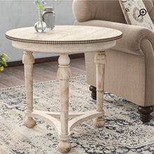 Bessler 3 Legs End Tables/Brand New | Color: Cream | Size: 27.25X28.5X28.5