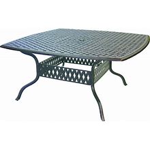 Darlee Series 30 64 X 64 Inch Cast Aluminum Patio Dining Table